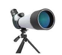 20-60x80 Spotting Scope Zoom Monocular Waterproof FMC Lens Coating Telescope For Outdoor Target Shooting Archery Birdwatching(With tripod and clip)