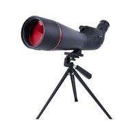 20-60x80mm Spotting Scope Zoom Monocular Powerful Telescope Bak4 Prism Waterproof For Camping Bird Watching Target Shooting Powerful Eyepiece And Magnification