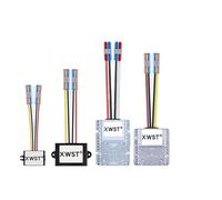20-90V to 12V Power Supply Converter DC DC Voltage Regulator 24V36V48V60V72V to 12V with Quick Connector for Robot Monitor(25A 101Silver)