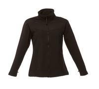 (20, All Black) Regatta Ladies Uproar Softshell Wind Resistant Jacket