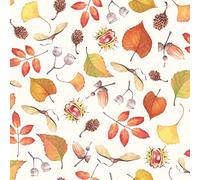 20 Ambiente Paper Napkins "Autumn details" Vintage Table Decoration with Motif Also for Party or Decoupage 33 x 33 cm