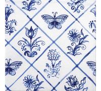 20 Ambiente Paper Napkins - Diamond Shaped Tiles - Table Decoration with Motif Also for Party or Decoupage 33x33cm 3 ply