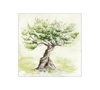 20 Ambiente Paper Napkins - Olive Tree - Table Decoration with Motif Also for Party or Decoupage 33x33 cm