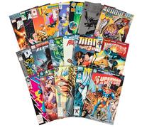 20 Assorted Comic Book Value Gift Collection w Guaranteed Prestige Trade Paperback- Even Split Between Marvel, DC & Indie Faves- No Dupes or Inappropriate Content - Super Hero or Graphic Novel Set