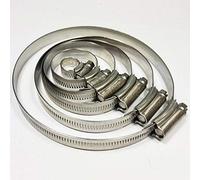 20 Assorted Size Hose Clips Worm Drive Jubilee Type Clamps 30MM - 90MM
