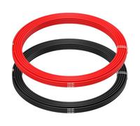 20 AWG Silicone Wire by MMOBIEL - 20 Gauge Tinned Copper Cable, 2 x 16.4ft (5m) 1 Red & 1 Black, Flexible High Temp Wire for Electrical Repair, RC, LED, Sensors, Automotive, Speaker, DIY, Arduino