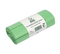 20 bags Compostable Garden Waste Sacks - Compost Bag Liners - EN 13432 - Bin Bags with Composting Guide