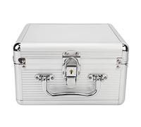 20 Bays 2.5in Hard Drive Storage Box with Safety Lock 2 Keys ABS Handle Shockproof Hard Drive Case for 2.5in Hard Drives (Not Inclube Hard Disk)