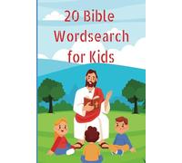 20 Bible Wordsearch for Kids | Easter Gift | Travel fun | Christian | Elementary | Middle School | Tween | Bible | Sunday School | Gift bag | Birthday ... in church | Jesus | God | Christian Puzzle