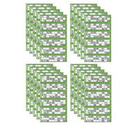 ( 20) Bingo Pad Book 1-600 Numbered Tickets | 6 to View Bingo Flyers | Family Bingo Game - Perfect for Christmas, New Year, Parties, Events, Game Nights & Get-Togethers (Green)