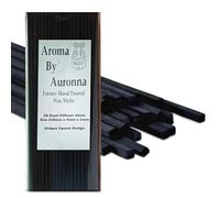 20 Black Fibre Reed Diffuser Sticks With Stylish Square Design - 25cm x 4mm - Thick Diffuser Reeds