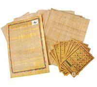 20 Blank Egyptian Papyrus Sheets for Art Projects and Schools 8x12in 20x30cm