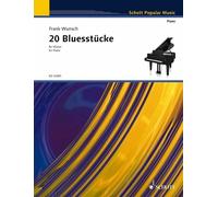 20 Bluesstcke fr Klavier performance book sheet music Wunsch, Frank piano