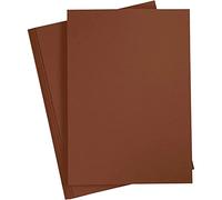 20 Brown A4 180gsm Card Sheets for Crafts