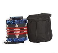 20 Button Concertina Accordion with 40 Reeds, Material and Adjustable Straps, Comes with Carrying Bag (C)