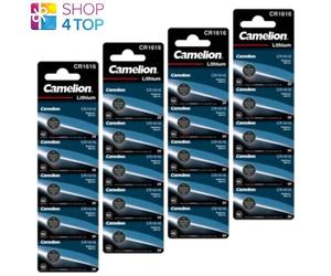 20 CAMELION CR1616 BATTERIES LITHIUM 3V COIN CELL DL1616 ECR1616 5BL 2031 NEW