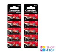 20 Camelion Lr927 Alkaline Batteries Lr57 395 Ag7 Mercury Free 1.5V 10 Pack 202