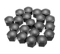 20 Car Wheel Nut Bolt Head 19mm grey Covers Caps Plastic Hex tops remover tool