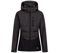(20, Charcoal) Trespass Womens Hybrid Softshell Jacket - Scarlet