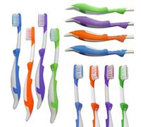 20 Children's Toothbrushes ~ Bulk Packs Kids Manual Brushes (Dolphin)