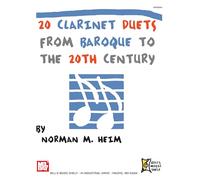 20 Clarinet Duets from Baroque to the 20th Century