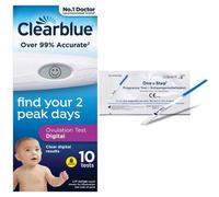 20 Clearblue Digital Ovulation Fertility Tests + Pregnancy Urine Test Strips