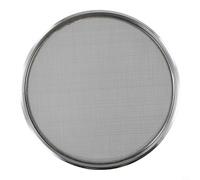 20 cm Chrome-Plated Frame Sieve with 304 Stainless Steel Mesh for Laboratory Sample Inspection, Medicine Testing & Quality Control - 10 to 100(20 Mesh)
