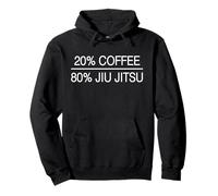 20 Coffee 80 Jiu Jitsu Funny Gift Pullover Hoodie