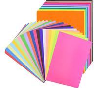 20-Color A4 Coloured Paper for Origami & Crafts, 70gsm Double-Sided Paper for Kids & Adults (100 Sheet Pack)