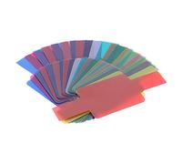 20 Color Photographic Color Gel Filter Cards Set