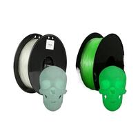20 Colori High Speed 3D Printer Filament Flexible TPU 1.75mm 1kg Rainbow Filament Glow in The Dark Trasparent Filament Clear TPU Soft(Glow Green 1kg)