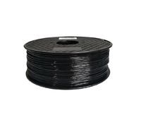 20 Colori High Speed 3D Printer Filament Flexible TPU 1.75mm 1kg Rainbow Filament Glow in The Dark Trasparent Filament Clear TPU Soft(Black 1kg)