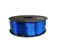20 Colori High Speed 3D Printer Filament Flexible TPU 1.75mm 1kg Rainbow Filament Glow in The Dark Trasparent Filament Clear TPU Soft(Trans-Dark BU 1kg)