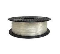 20 Colori High Speed 3D Printer Filament Flexible TPU 1.75mm 1kg Rainbow Filament Glow in The Dark Trasparent Filament Clear TPU Soft(Transparent 1kg)