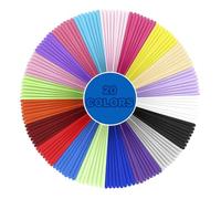 20 Colors 1.75mm PCL Low Temp 3D Pen Filament Refills for 3Doodler Start