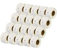 20 Compatible Rolls 11353 S0722530 12mm x 24mm Labels for LabelWriter 4XL 450 400 330 320 310 Twin Turbo Duo Seiko SLP 450 430 420 400 240 220 200 120 100 Pro Plus (1000 Labels per Roll)