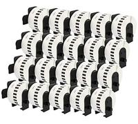 20 Compatible Rolls DK22225 DK-22225 38mm x 30.48m Continuous Address Labels for P-Touch QL-500 QL-550 QL-560 QL-570 QL-700 QL-800 QL-810W QL-820NWB QL-1050 QL-1060N QL-1100 QL-1110NWB