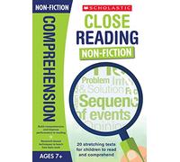20 comprehension texts for inference, summarising and more to stretch and improve performance for Ages 7+. Includes answers (Close Reading: Non-Fiction)