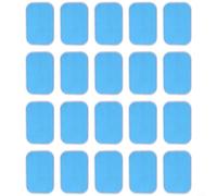 20 Count Gel For Pads for Muscle Stimulator, Essential for Electric Toning Tape, 6 4mm Size Massager Patches