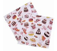 20 Count Paper Napkins Vintage Floral Pattern,Printting Peony Birds Decorative Decoupage Dinner Tea Party Shower Serviettes, Cake & Candy