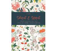 20 Count Sketch & Stitch Notebook: 20 x 20 per Inch Stitch Grid Journal for Needlecrafters Pattern Design Graph Paper