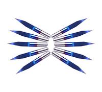 20 Degree V Groove Bit,0.1mm Carbide PCB Nano Blue Coat Engraving Router Tool Tungsten Carbide CNC Router Bit,1/8 Inch Shank Woodworking