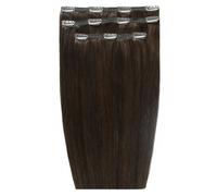 20" Deluxe Remy Instant ClipIn Hair Extensions Raven Black