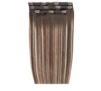 20" Deluxe Remy Instant ClipIn Hair Extensions Walnut Blonde