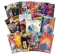 20 Different Comic Book Collection Evenly Split Between Marvel, DC and Indie Faves, All Different, Unread, No Dupes, Superman, X-Men and More, Great Holiday Set for Everyone