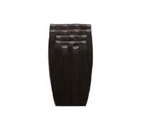 Beauty Works Women's 20" Double Hair Set Clip-In Extensions 210g in Ebony Beauty Works Ebony One Size