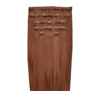 Beauty Works Women's 20" Double Hair Set Clip-In Extensions 210g in Amber Beauty Works Amber One Size