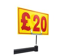 £20 Double Sided Correx Market Traders Price Sign Board Waterproof for Retail Display,Market Stalls
