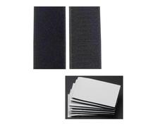 20 Double-Sided Velcro Pads, Square Super Strong Adhesive Mounting Pads, 40 * 60 Mm, Self-Adhesive, For Walls, Floors, Doors, Plastic, Glass, Metal