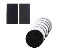 20 Double-Sided Velcro Pads, Square Super Strong Adhesive Mounting Pads, 50 * 100 Mm, Self-Adhesive, For Walls, Floors, Doors, Plastic, Glass, Metal